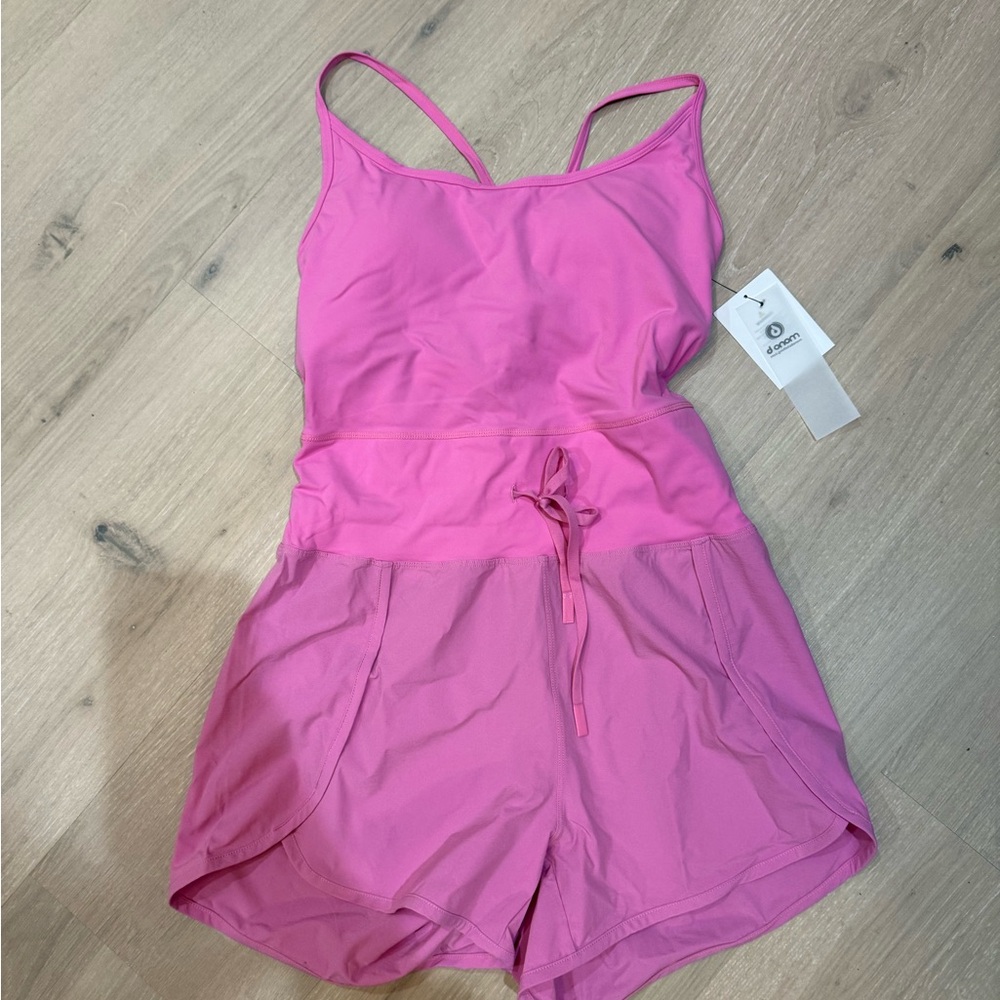 Pink Athletic Romper